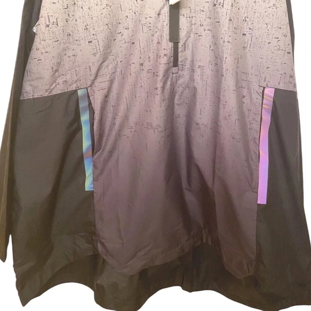 New W/Tags‎ Adidas My Shelter W.R. Mens Outdoor Jacket Black/Halo Packable Sz. S
